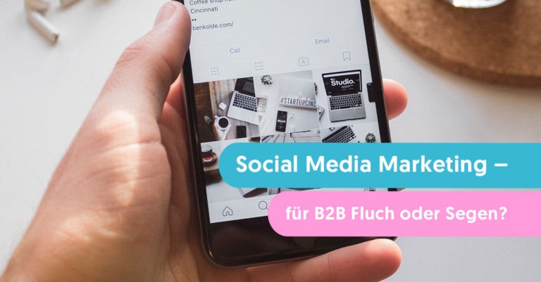 social media marketing fuer b2b
