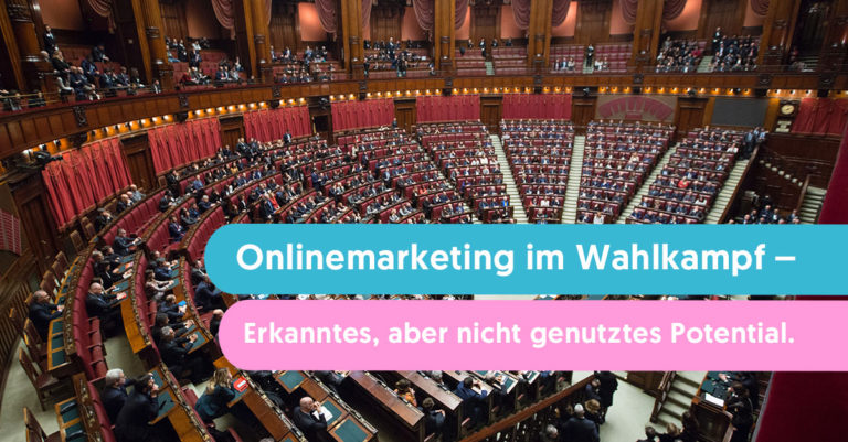 onlinemarketing in wahlkampf