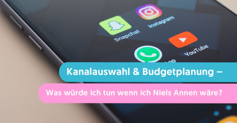 kanalauswahl & budgetplanung